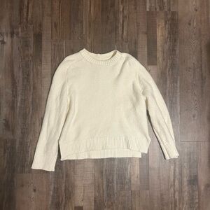 Abercrombie & Fitch Off-White Knit Sweater